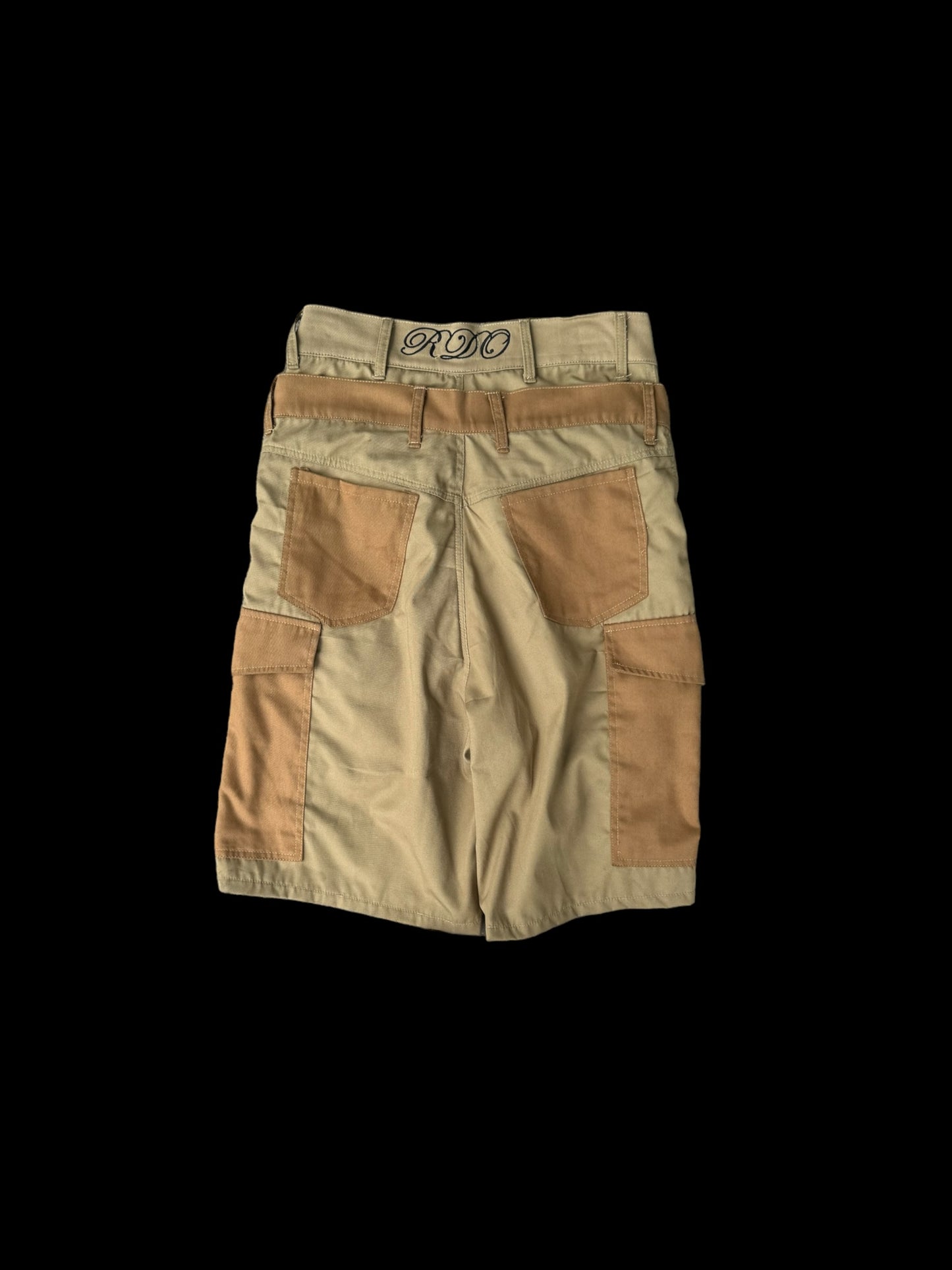 Double Waist Cargo Shorts