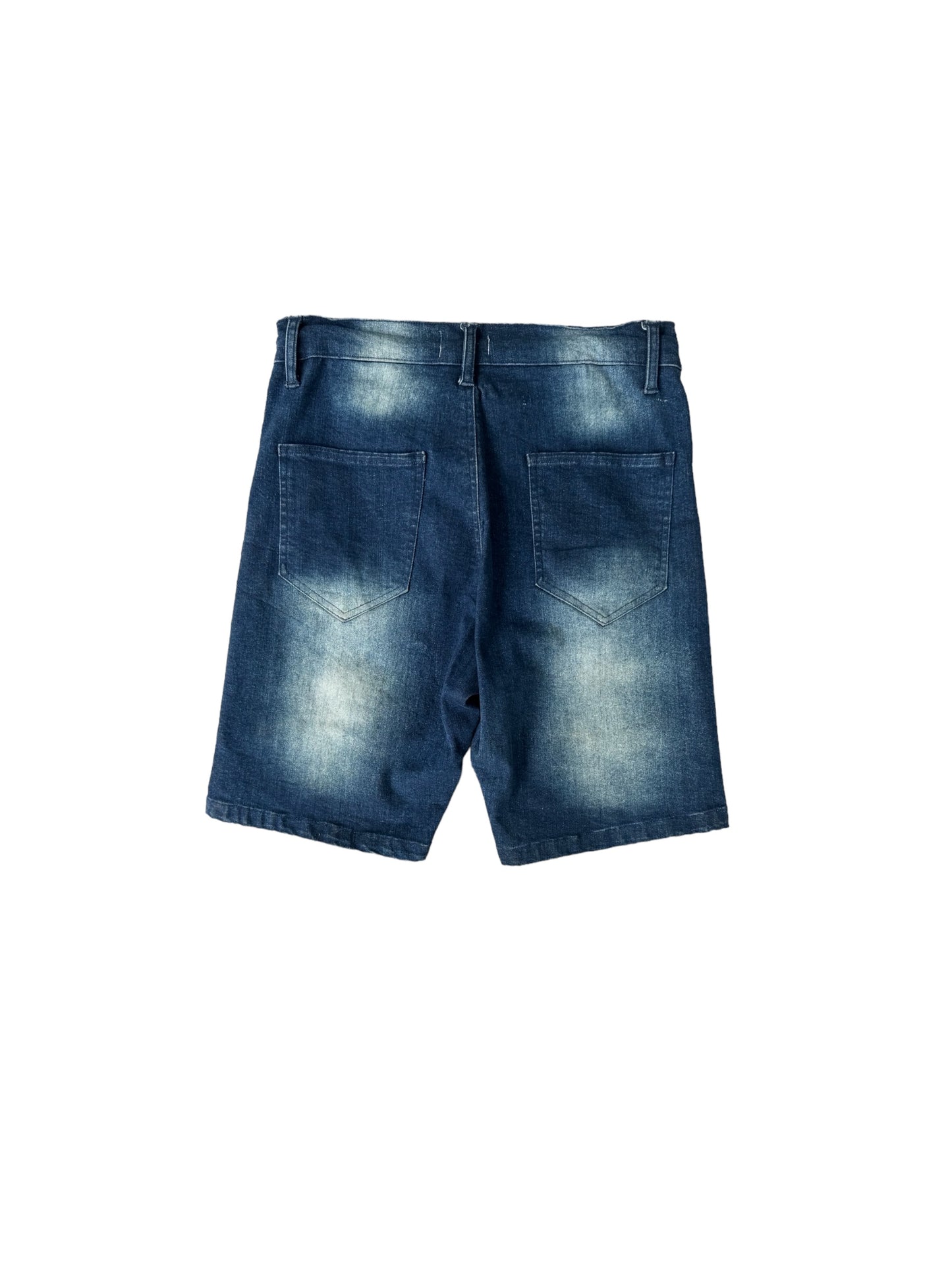 Draw String Jean Shorts